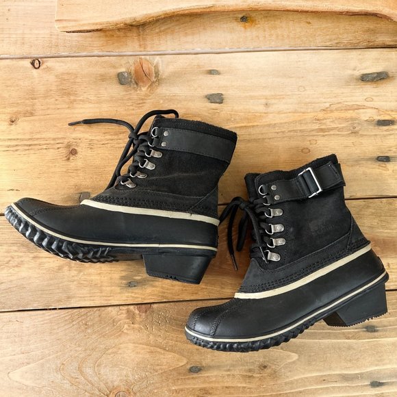 Sorel Women's Winter Fancy Lace II Boot Mid Calf 7 - Picture 6 of 8